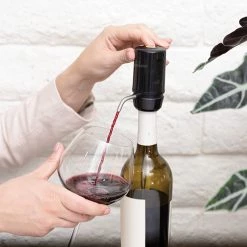 Flash Sale 🥰 Bars Aervana Electric Wine Aerator - Travel 🔔 -BARS Sales Store AervanaTravel Black Rollover 800x