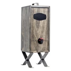 Deals 🤩 Bars Gray Finish - Pine Box Wine Dispenser – 3L Capacity 😉