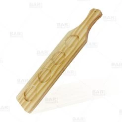 Hot Sale โ Bars BarConicยฎ 4 Hole Wooden Beer Sampler Paddle / Flight Tray โ๏ธ