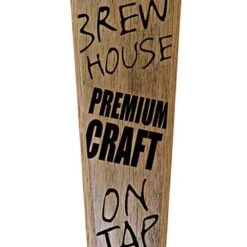 Coupon 💯 Bars Brew House - Oak Wood Beer Tap Handles - Flared Shape 🎉 -BARS Sales Store brew house wood tap handle 10in bw web 800x