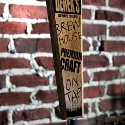 Coupon 💯 Bars Brew House - Oak Wood Beer Tap Handles - Flared Shape 🎉 -BARS Sales Store brew house wood tap handle 10in bw web action 800x