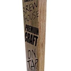 Coupon 💯 Bars Brew House - Oak Wood Beer Tap Handles - Flared Shape 🎉 -BARS Sales Store brew house wood tap handle 10in bw web angle 800x
