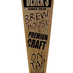 Coupon 💯 Bars Brew House - Oak Wood Beer Tap Handles - Flared Shape 🎉 -BARS Sales Store brew house wood tap handle 8in bw web 800x