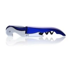 Discount 🎁 Bars Waiter’s Corkscrew - Double Lever 🍬 Candy 🧥 Coated - Stainless Steel 👍 -BARS Sales Store candy coated dl corkscrew blue web 500 2 800x