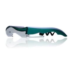 Discount 🎁 Bars Waiter’s Corkscrew - Double Lever 🍬 Candy 🧥 Coated - Stainless Steel 👍 -BARS Sales Store candy coated dl corkscrew green web 500 3 800x