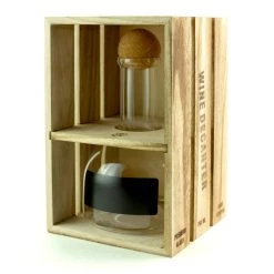 Cheapest 🥰 Bars Corked Chalkboard Wine Decanter / Craft Bottle - 40 Ounce 😀 -BARS Sales Store chalk wine decanter crate 1 800x