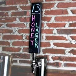 Brand new 👏 Bars Beer Tap Handle - 11 3/4 Tall - Chalkboard 🎁