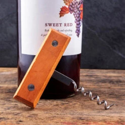 Best deal 💯 Bars Bottle Opener W/ Wood Corkscrew 🥰 -BARS Sales Store corkscrew bottleopener scene1 800x