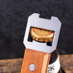 Best deal 💯 Bars Bottle Opener W/ Wood Corkscrew 🥰 -BARS Sales Store corkscrew bottleopener scene4 800x
