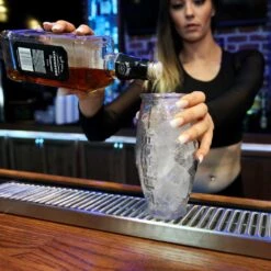 Buy 🛒 Bars BarConic® 30" Stainless Steel Drip Tray 🥰 -BARS Sales Store dt 3 5x30 stainless steel drip tray barconic close on bar 800x