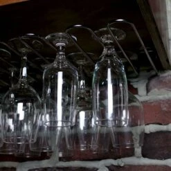 Wholesale ❤️ Bars BarConic® 10 Ounce Footed Beer Glass - Case Of 12 😀 -BARS Sales Store footed beer glasses on rack 1 800x