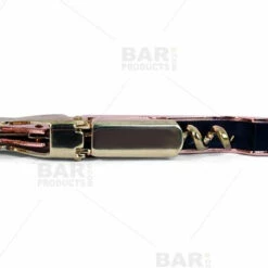 Promo 😀 Bars Gold And Copper Plated Corkscrew - Double Lever 👍 -BARS Sales Store gold copper plated corkscrew bpc3 800x