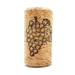 Buy 👍 Bars Wine Corks With Grape Design - #8 X 1 3/4" - 100 Pack ❤️ -BARS Sales Store grape design wine corks BS 2 800x