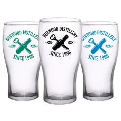 Cheapest 👍 Bars CUSTOMIZABLE Imperial Pub Glass- Distillery - 20oz 💯