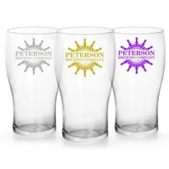 Best Sale 💯 Bars CUSTOMIZABLE Imperial Pub Glass - Ship Wheel - 20oz 🎉 -BARS Sales Store pub glass brewing co ship web 5 800x