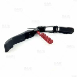 Brand new 👏 Bars Matte Black Double-Hinged Corkscrew With Red Worm 😉 -BARS Sales Store red worm true corkscrew bpc 4 800x