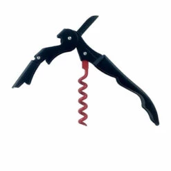 Brand new 👏 Bars Matte Black Double-Hinged Corkscrew With Red Worm 😉