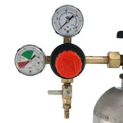 Promo 🌟 Bars CO2 High Pressure Double Gauge Regulator - 160 Psi 🔥
