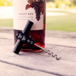 Deals ❤️ Bars Plastic Traveling Corkscrew / Wine Opener (Color Options) 😍 -BARS Sales Store round traveler corkscrew scene1 800x