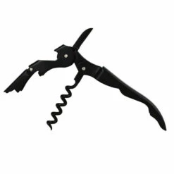 Cheap 🎁 Bars BarConic® Matte Black Double-Hinged Corkscrew With Black Worm ✔️