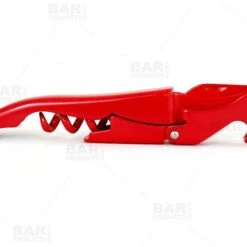 Flash Sale ❤️ Bars BarConic® Solid Red Double-Hinged Corkscrew With Red Worm 💯 -BARS Sales Store solid red corkscrew with red worm bpc 1 800x